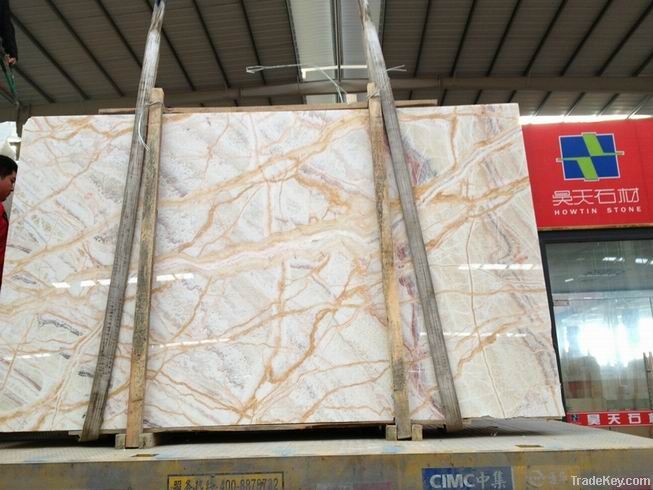 Spider onyx slab and tiles
