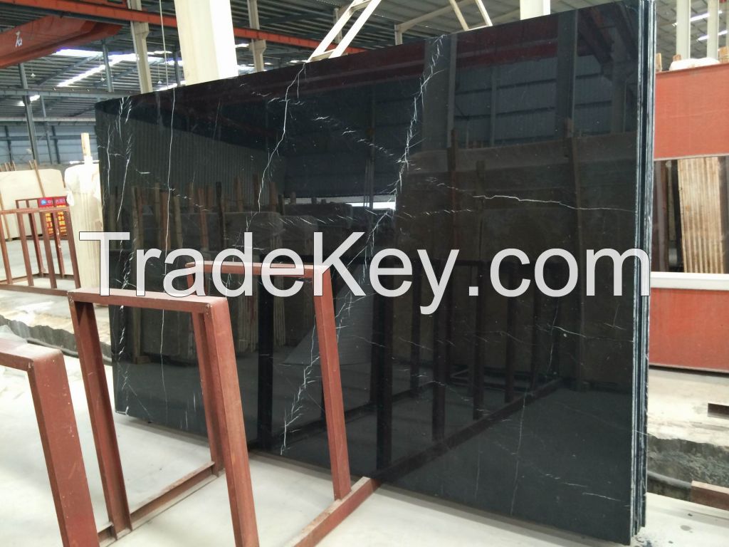 Nero marquina slabs and tiles