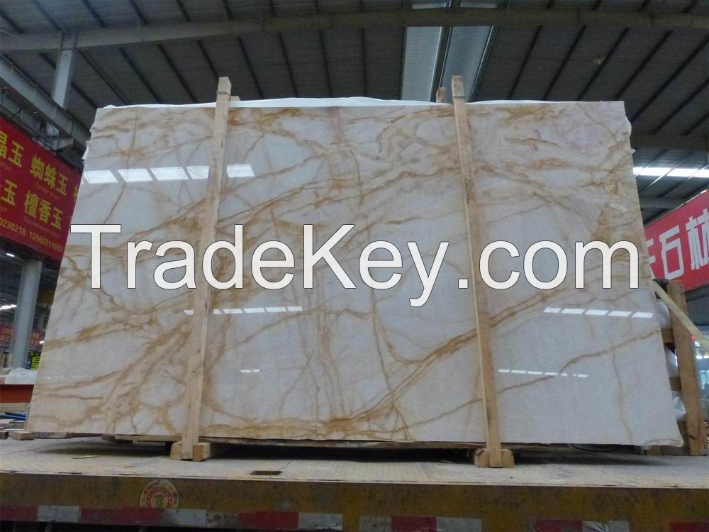 Spider onyx slab and tiles