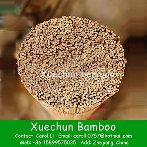 Round bamboo raw agarbatti for India