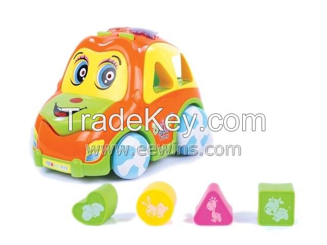 Learning Toys Blocks Toys Car With Music