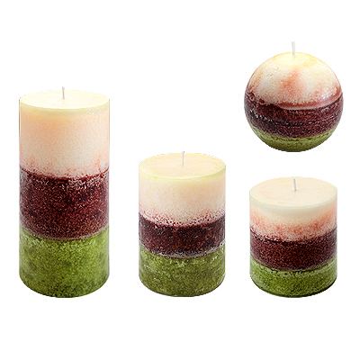 Layer Mottle Scented Candle