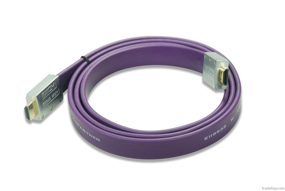 HDMI Cable v1.4 Supports Ethernet, Audio Return Channel, 3D