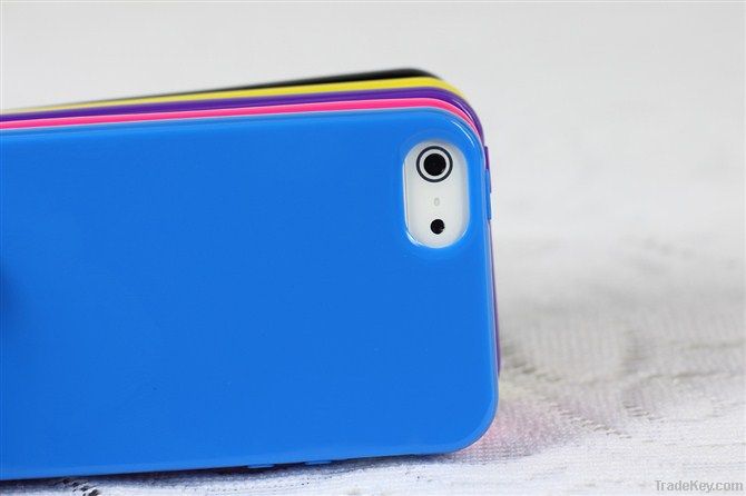 New iphone 5 cases Soft TPU Back Case Glossy Cover for iphone5 5G