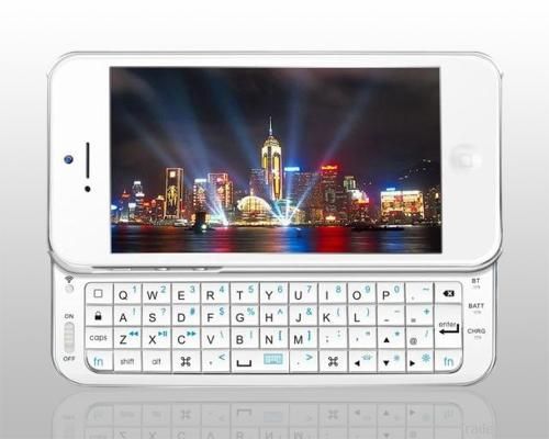 Wireless Bluetooth Sliding Keyboard for iPhone 5