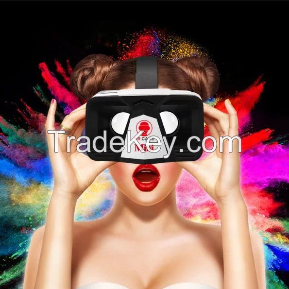 Hottest Product 2016 Wholesale Mini 3d VR Box Glasses Virtual Reality Case for 4.5-5.5 Inch 
