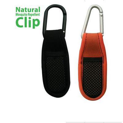 mosquito repellent clip with rechargeable pellet