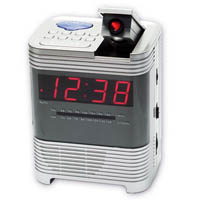 projection clock radio