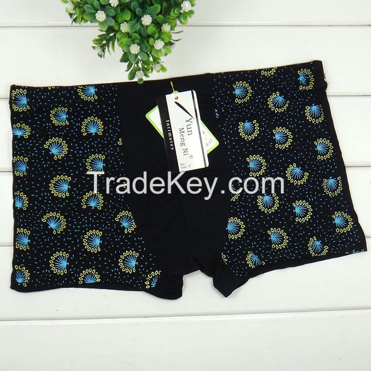 2015 New European Men's Boxer Shorts Men Mens Underwear Boxers Underw