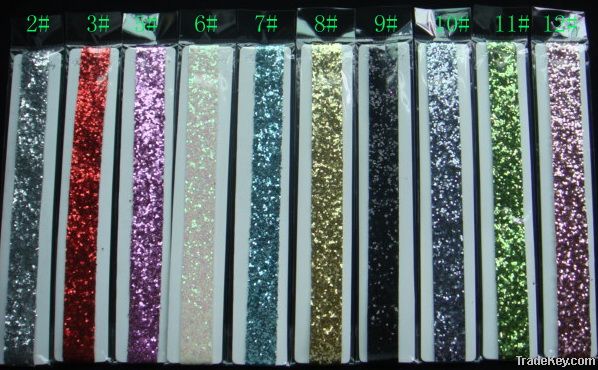 Solid glitter headband