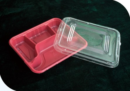 environmental plastic fast food box for sushi
