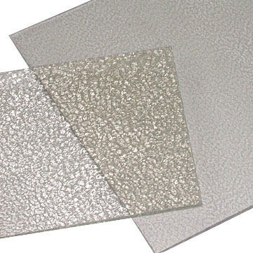 solid polycarbonate embossed sheet