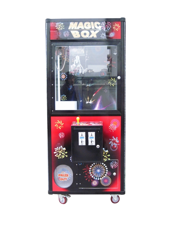 toy crane machine arcade game cabinet