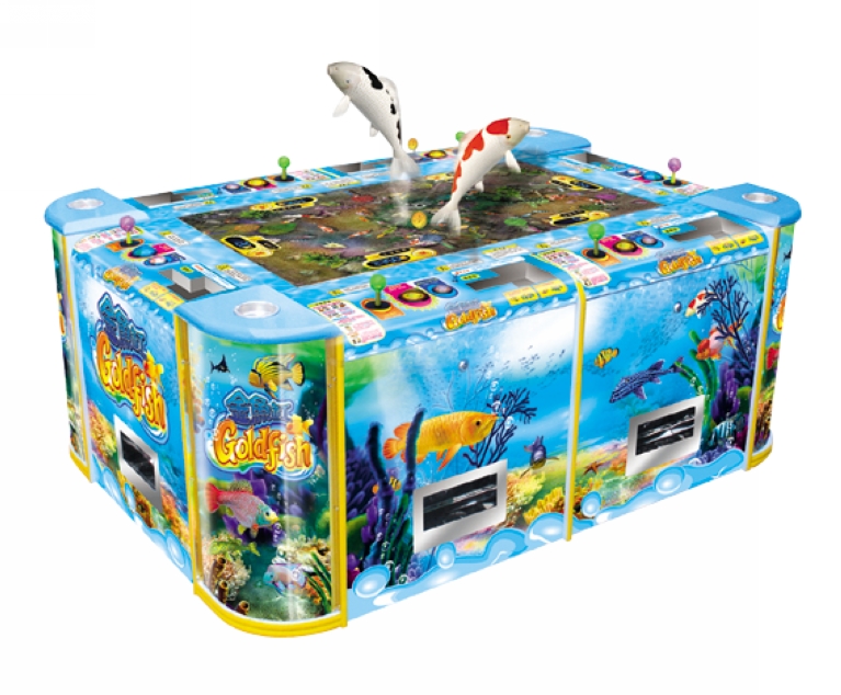 fishing arcade video game machine cabinet