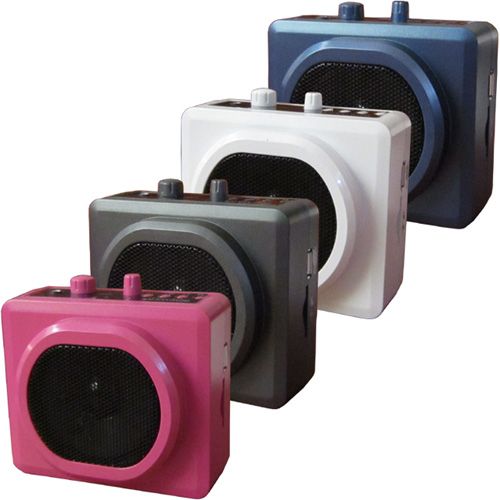 Mini Outdoor Amplfier Speaker with Remote Control Headset Mic (263)