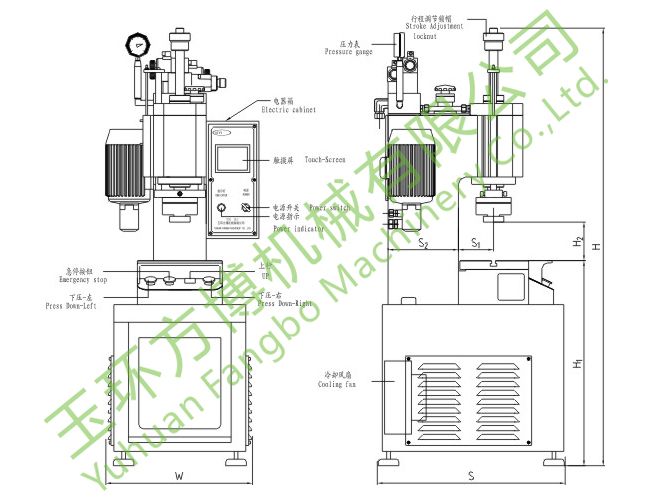 FBSY-C Series of CNC Single-column servo Hydraulic Press
