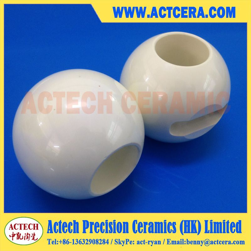 V-Port ceramic ball valve, Ceramic Control Valves, ceramic stationary ball valve