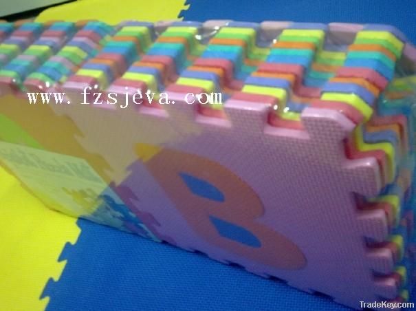 36pcs alphabets&numbers puzzle foam mat