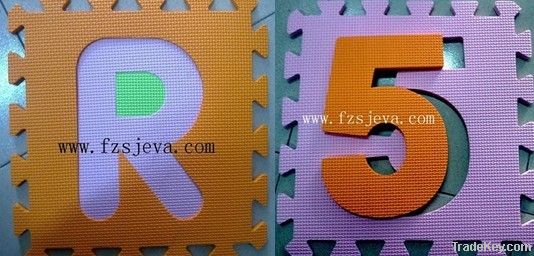 36pcs alphabets&numbers puzzle foam mat