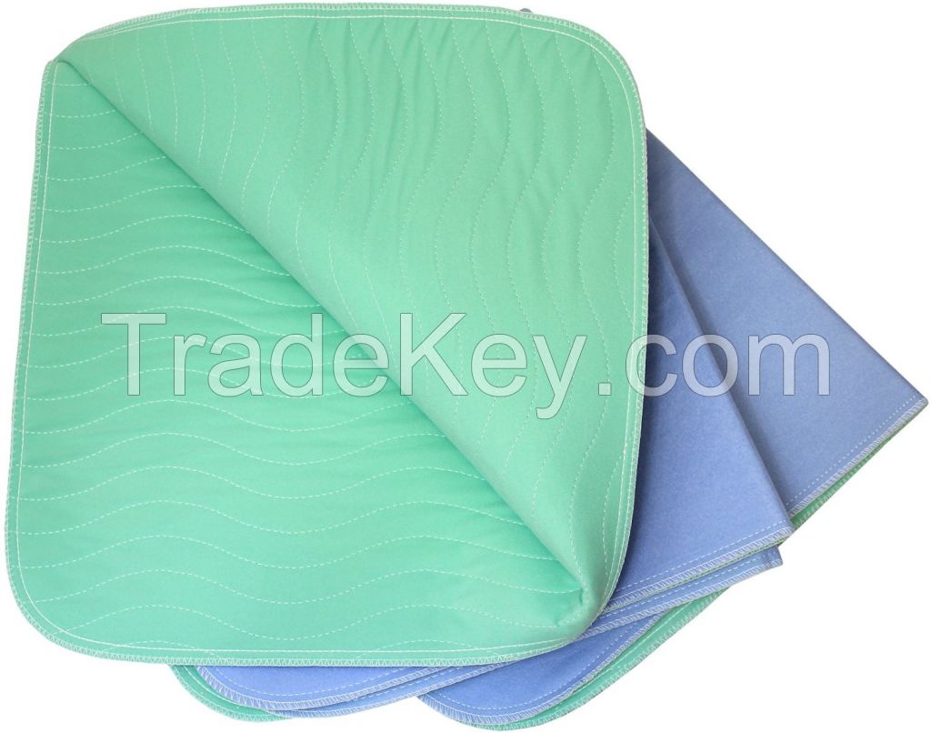 4 Layers Waterproof Reusable Incontinence Bed Pads (washable Under Pads)