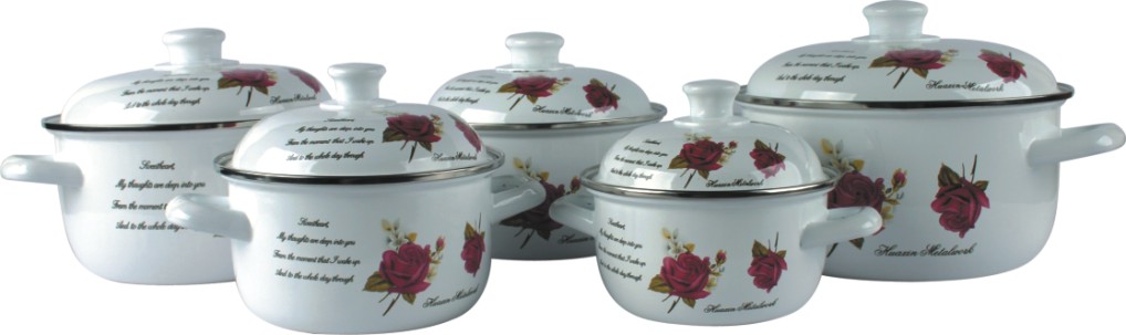 Enamel Cookware Set