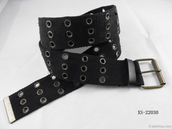 mens womens fabric canvas belt fashion