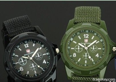 Top Quality Gemius SWISS ARMY Wristwatch Military Sport Wristwatch