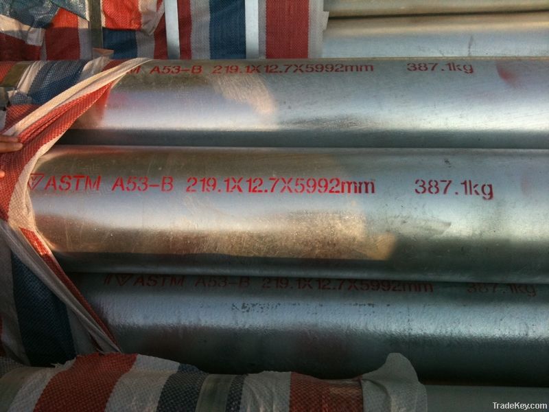 Galvanized Seamless Pipe