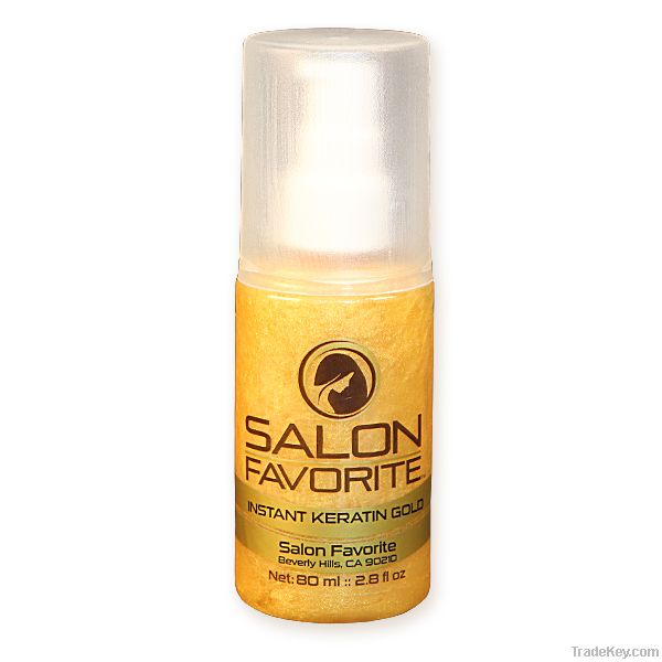 Instant Keratin Gold Treatment by Salon Favorite 2.8oz (80ml)