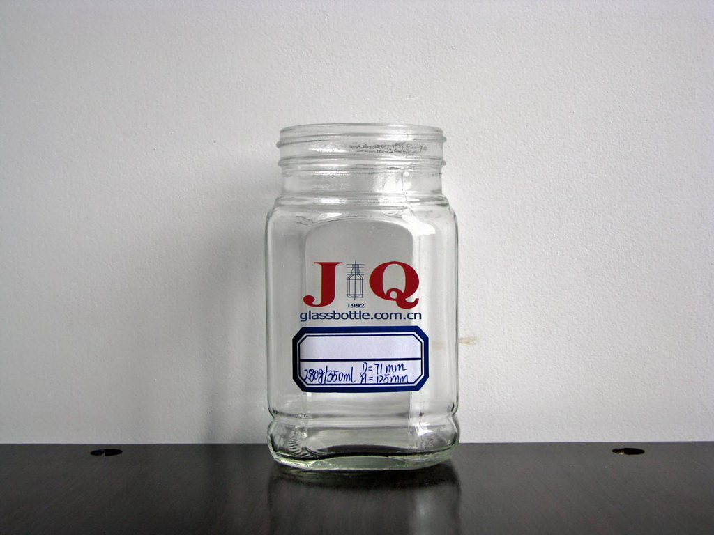 Glass Jam Jar