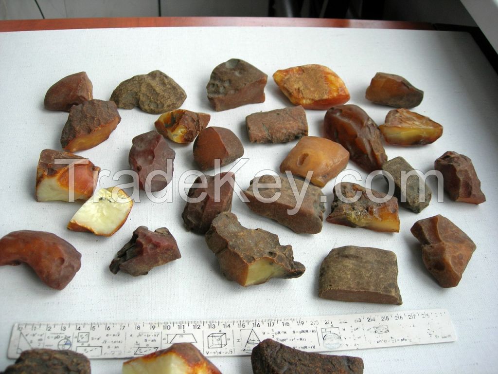 Highest grade natural Ukrainian amber, different grades available