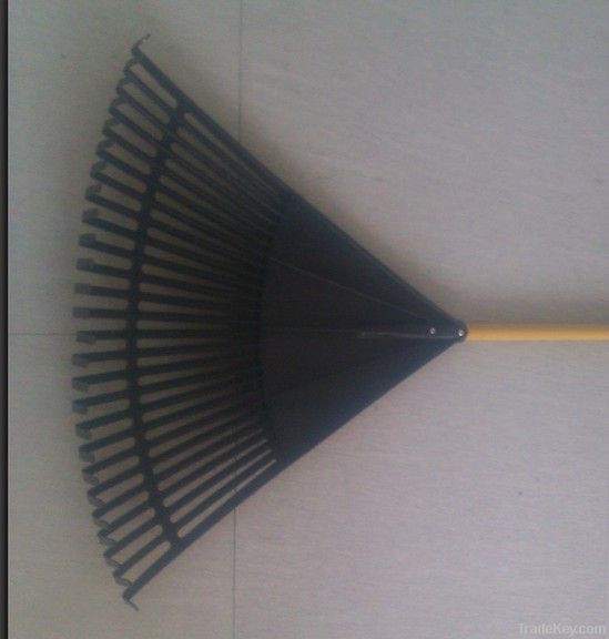 plastic garden rake