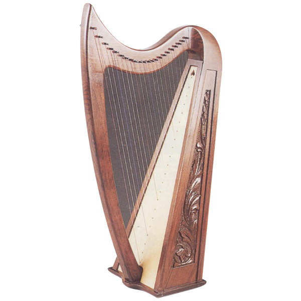 Irish folk harp