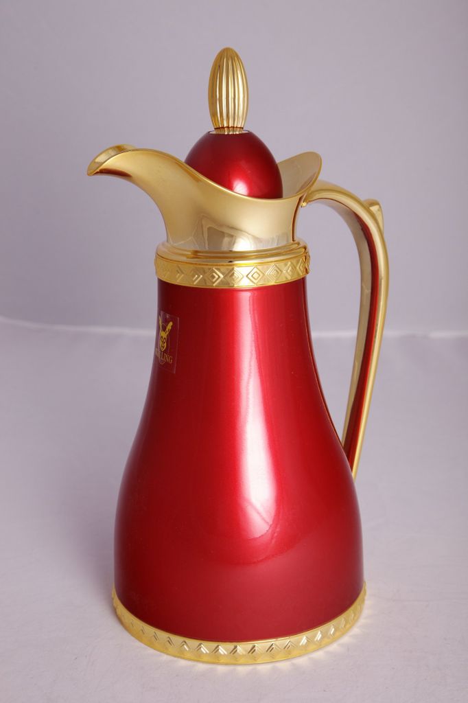 Arabic Style Dallah Thermos Flask with Glass Liner