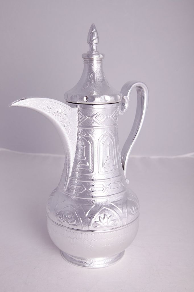 Arabic Style Dallah Vacuum Tea Pot with Glass Refill