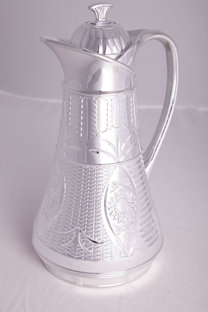 Arabic Style Dallah Vacuum Insulated Bottle with Glass Liner