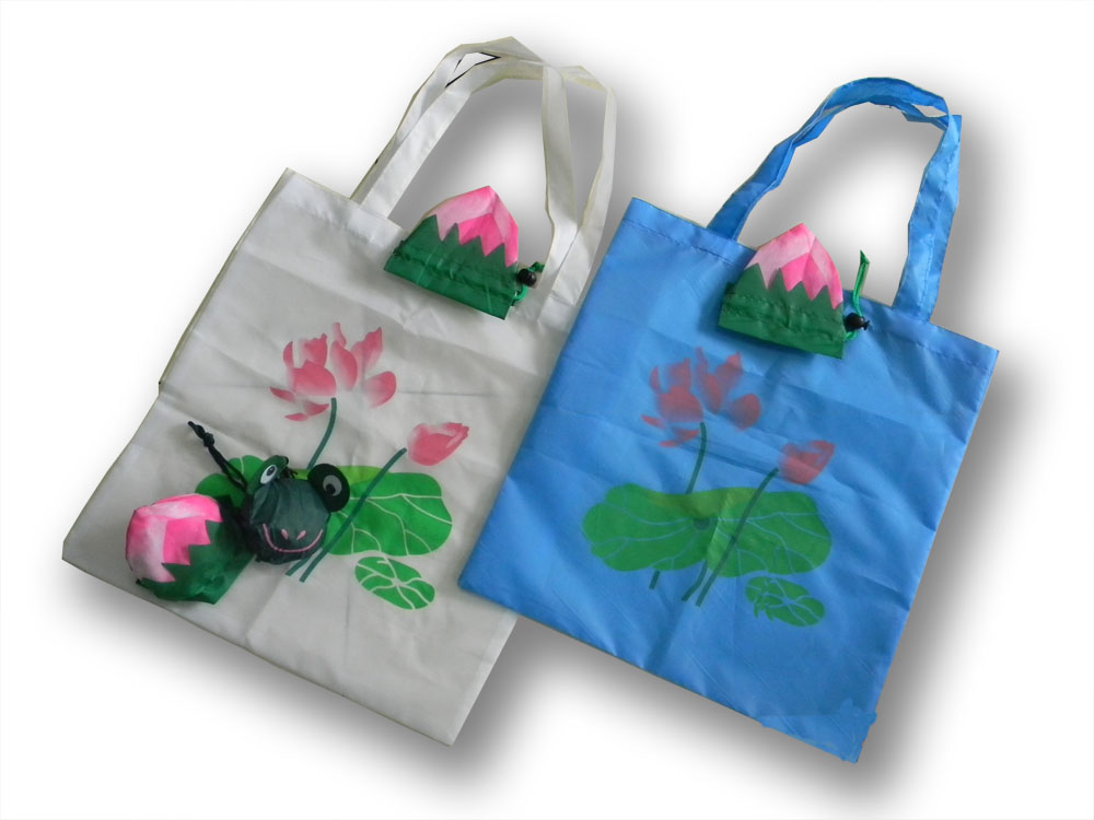 Wonderful folding bag~with small pouch