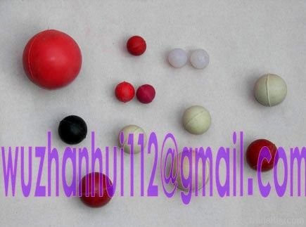 rubber ball silicone custom color
