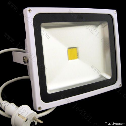 white cover LED floodlight