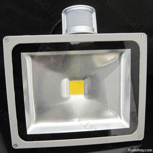 white cover LED floodlight