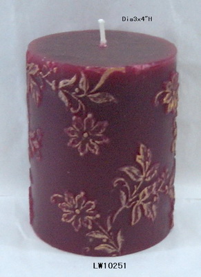 Real Fire Candle
