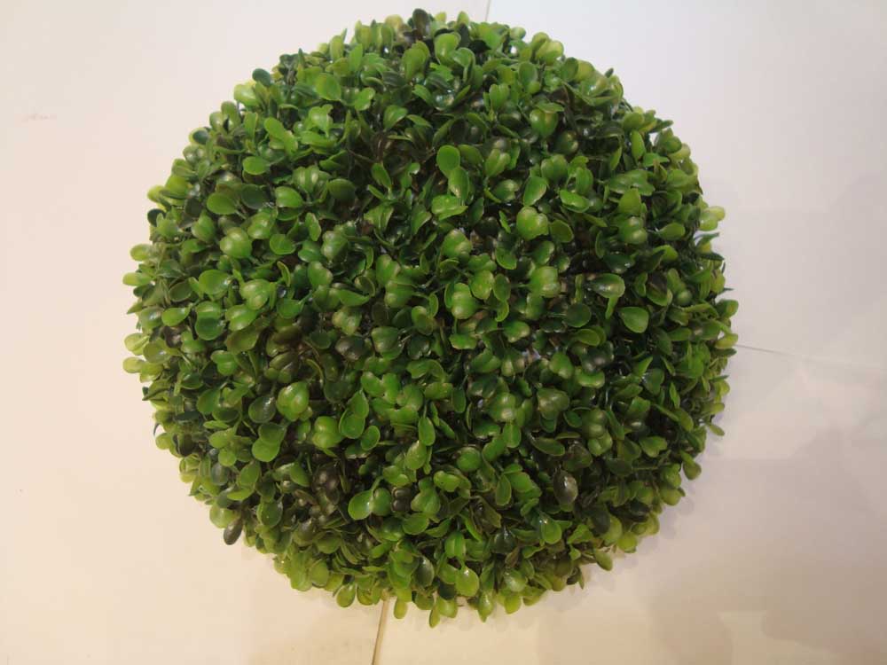 artificial boxwood topiary ball