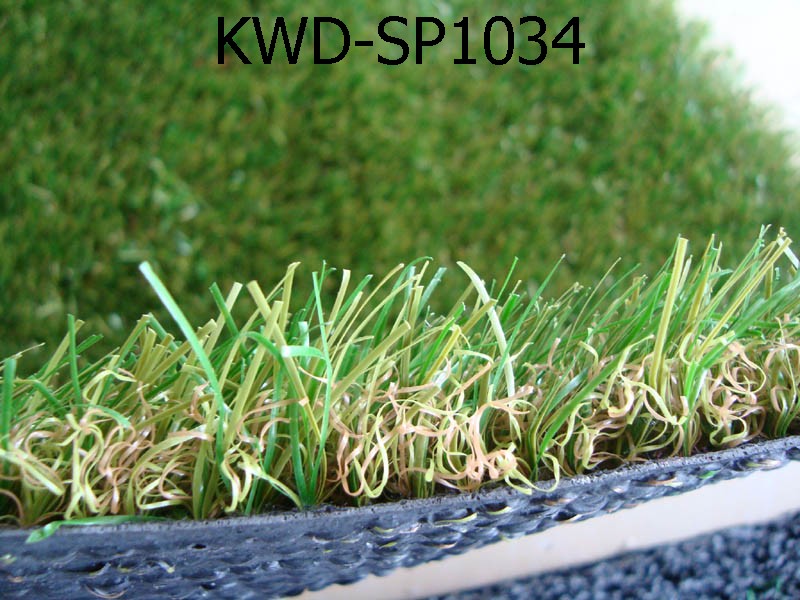 Artificial grass turf for landscaping sports