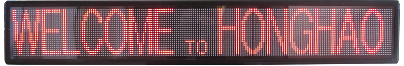 Indoor Three line-Red color LED Display
