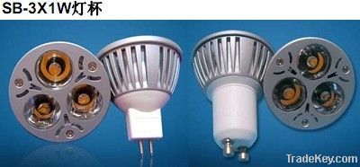 3X2W Dimmable LED bulb lighting