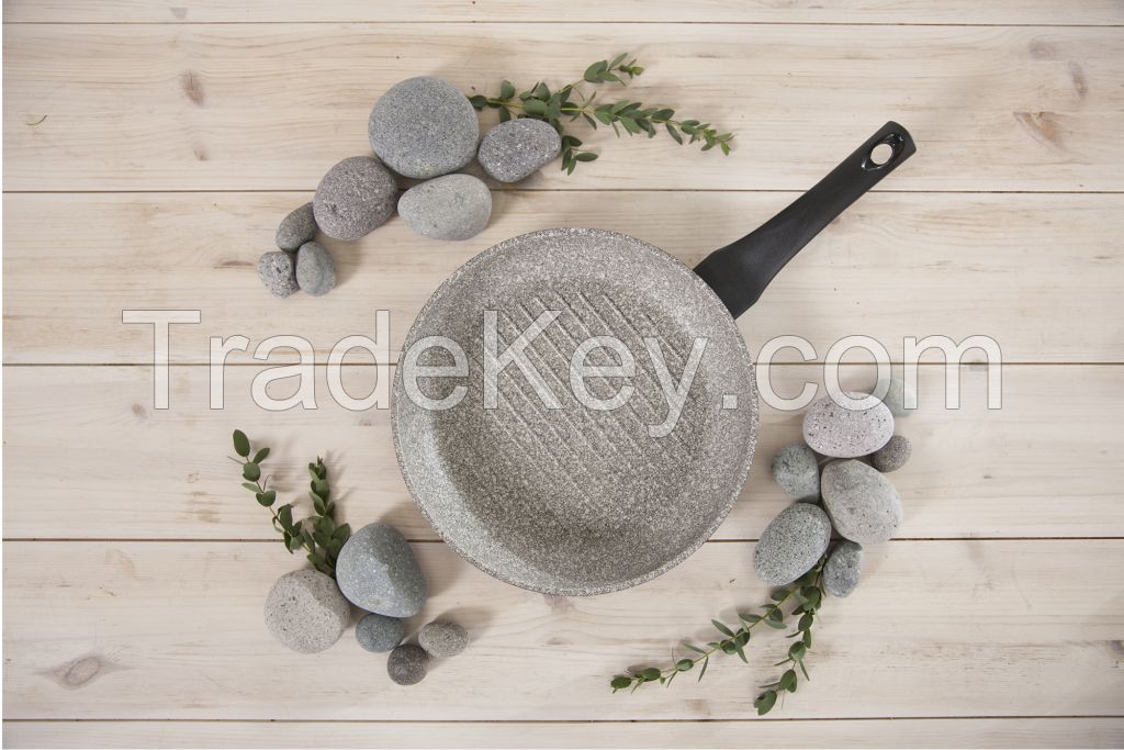 3D Titanium Stone Frying Pan