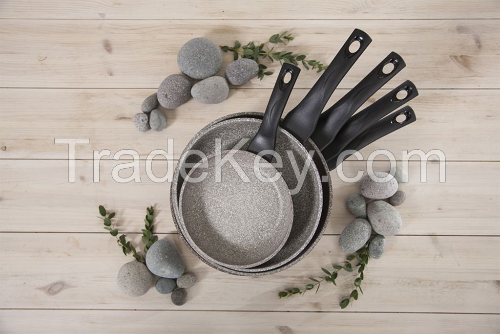 3D Titanium Stone Frying Pan