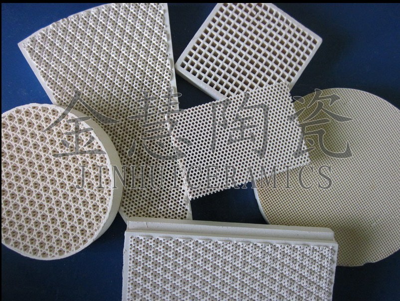 Infrared honeycomb ceramic plate for gas stove/burner