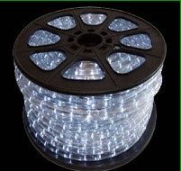 round 2wre led rope light, alloy wire