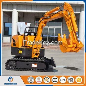 China 0.8 ton mini excavator small crawler excavator with lowprice